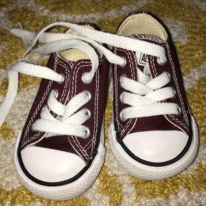 Chuck Taylor All Star Burgundy Canvas Shoes